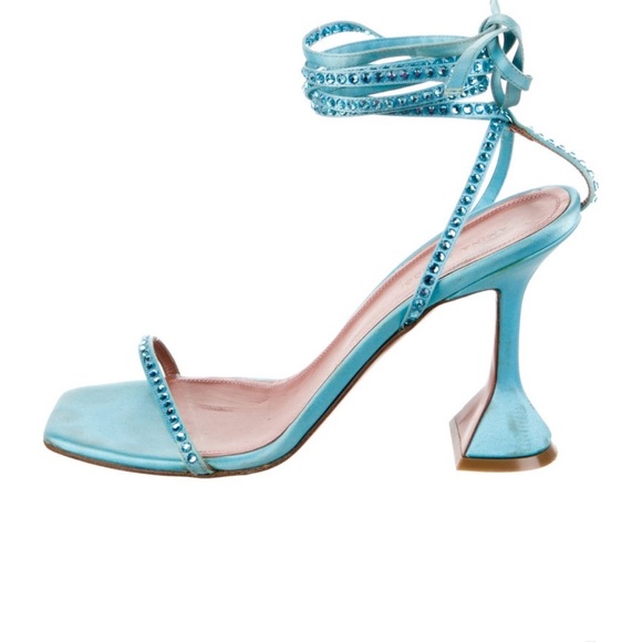 Amina muaddi vita leather sandal
